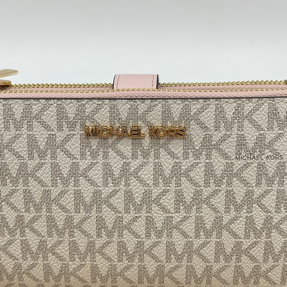 Michael Kors Large Double Zip Wallet Wristlet - Picture 3 of 10